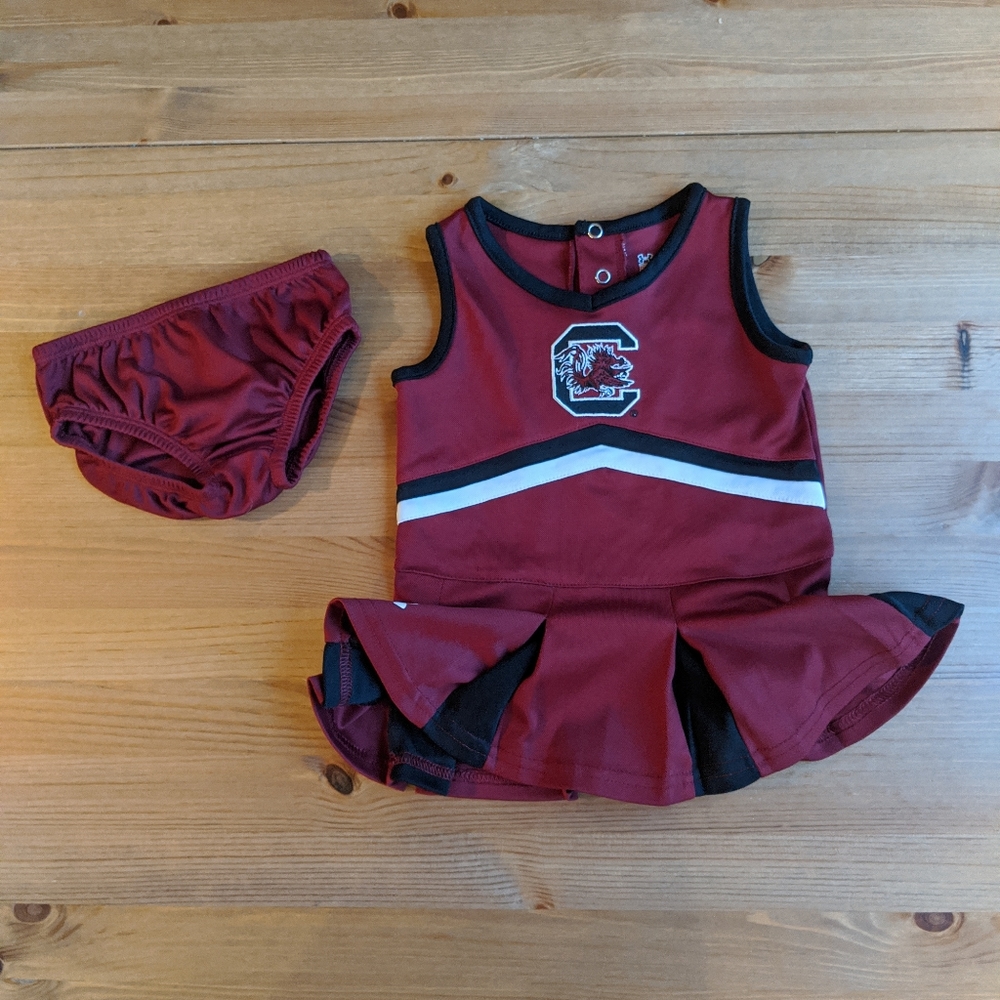South Carolina Gamecocks cheerleader outfit